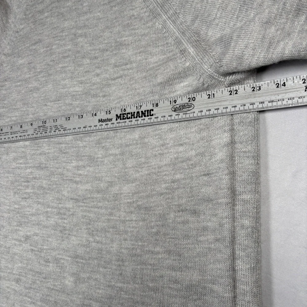 PAKA Crewneck Sweater Mens XL Grey Royal Alpaca Handmade  Raglan Long Sleeve - Picture 4 of 11